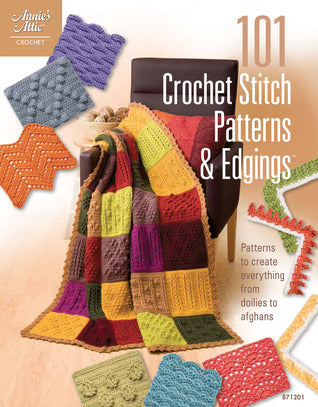 101 Crochet Stitch Patterns  Edgings | O#ArtArchives