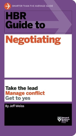 HBR Guide to Negotiating (HBR Guide Series) | O#MANAGEMENT